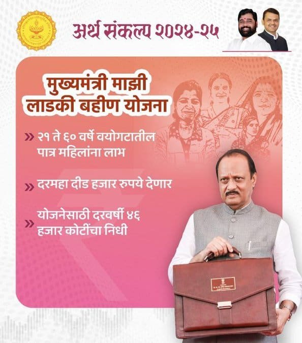 लाडली बहना योजना महाराष्ट्र