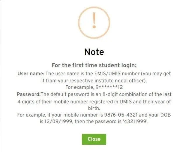 TN Govt 1000 rs Scheme Student Login