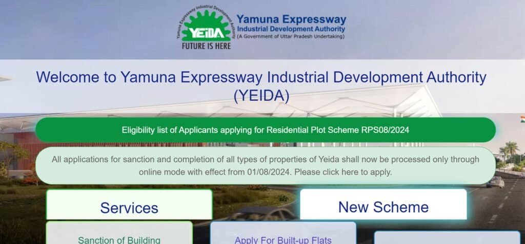 YEIDA Portal
