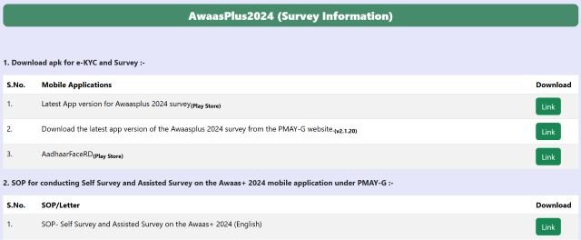 Awaas Plus2024 option
