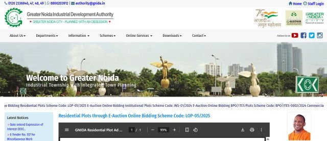 Noida Housing Scheme Website
