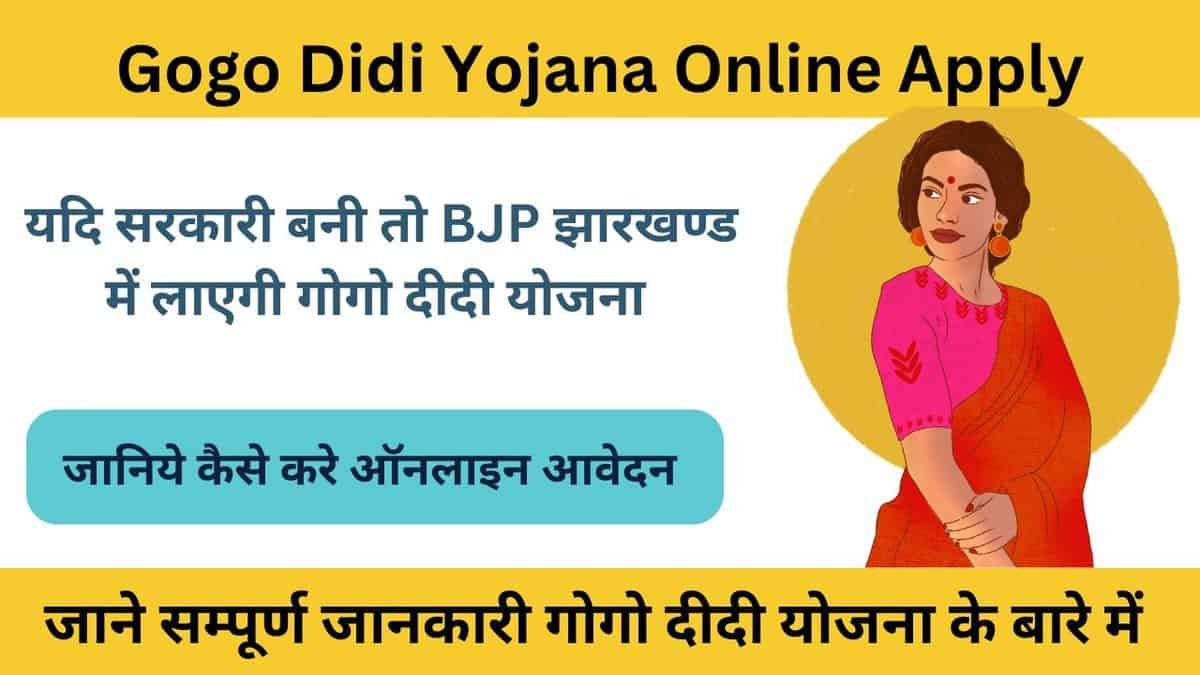 Gogo Didi Yojana Online Apply